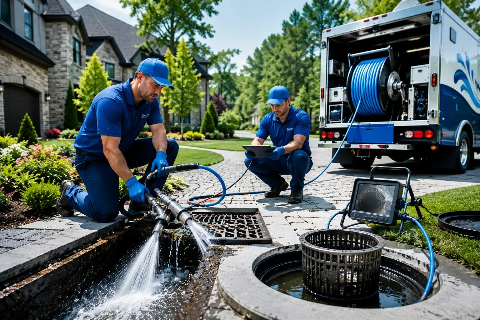 Local outdoor drain cleaning professionals in Port Royal, VA